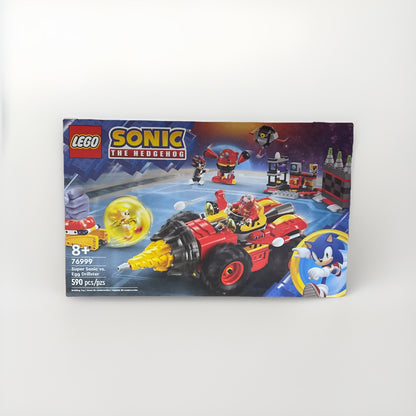 LEGO Sonic: Super Sonic Vs. Egg Drillster (76999). Sealed. Nice. Free Shipping!