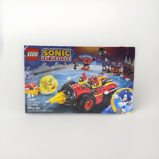 LEGO Sonic: Super Sonic Vs. Egg Drillster (76999). Sealed. Nice. Free Shipping!