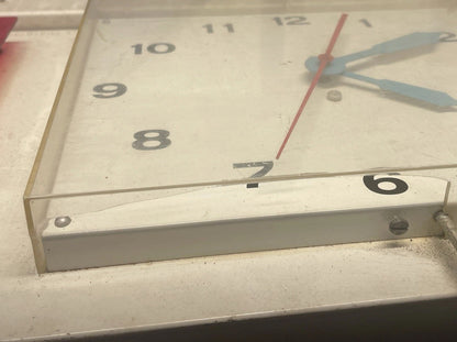 Vintage Miller Lite Lighted Bar Wall Mancave Clock 1962 Light Not Working🍺