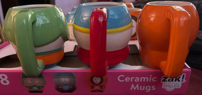 SOUTH PARK VALENTINES DAY MUG SET  Kenny, Kyle, Cartman