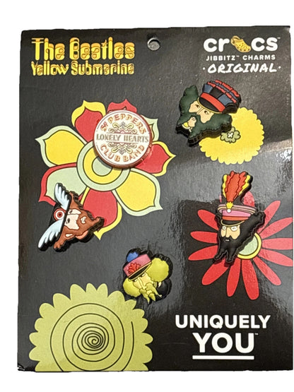 The Beatles Yellow Submarine Authentic Jibbitz Shoe Charm for Crocs New