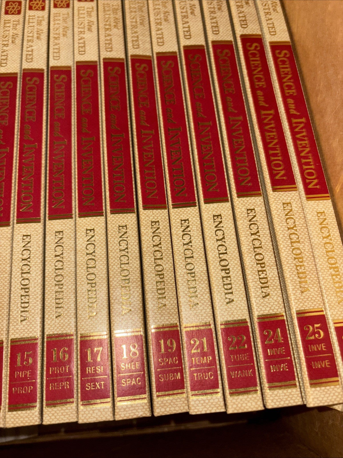 The Illustrated Science & Invention Encyclopedia 23 Vol Set an 2 Sup Incomplete