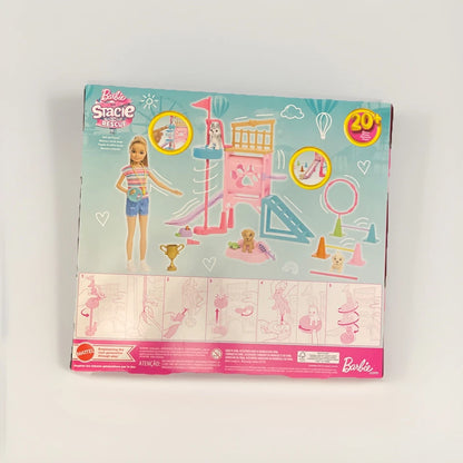 Barbie and Stacie Hasbro to The Rescue Doll & Puppy 20+ Piece Playset, NEW