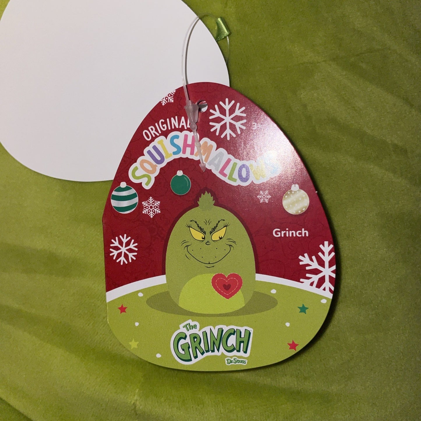 Squishmallows 20in GIANT How the Grinch Stole Christmas “Max” & “Grinch” Plush