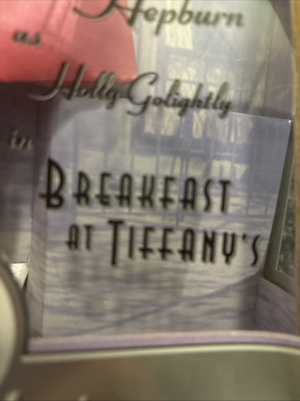 Barbie Audrey Hepburn Breakfast at Tiffany's Some Dents Plastic Coming Off Movie