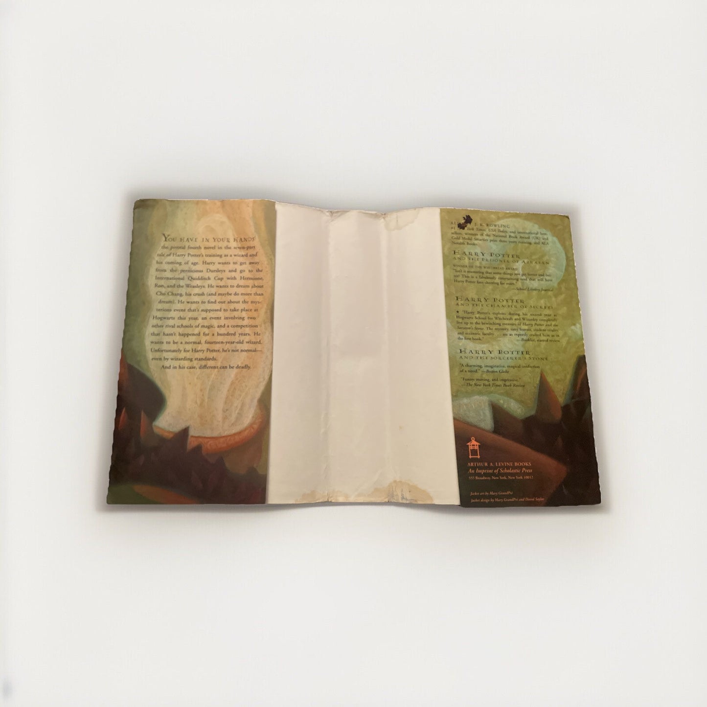 Harry Potter And The Goblet of Fire JK Rowling 1st American Edition 1st Printing