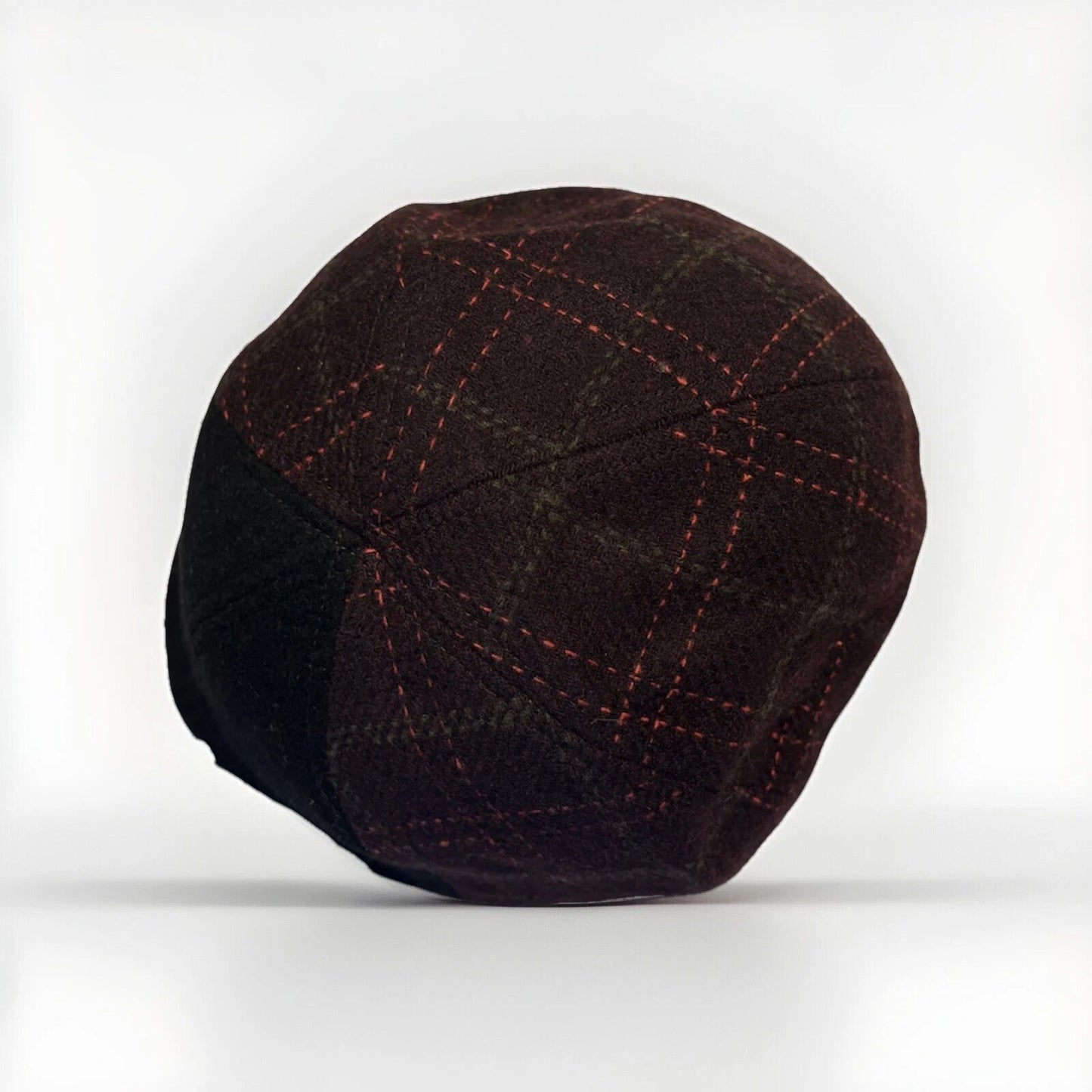 Boston Scally The Cupid Cap Black Valentine Plaid Size M/L