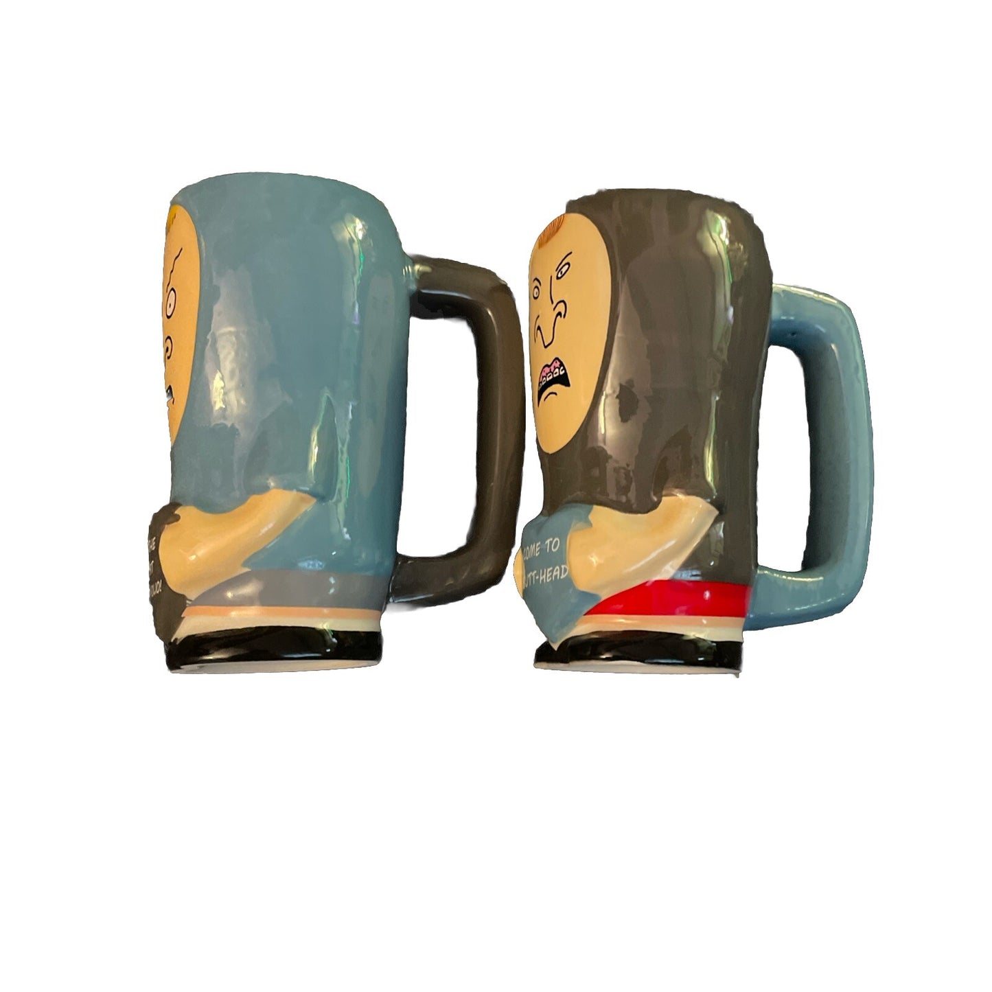 New Zak Beavis and Butthead Valentines Day Coffee Mug Set Of 2 Cup 340ml 5 Inch