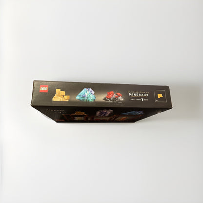 LEGO Ideas Mineral Rock & Gemstone Display Model Building Set 21362 Sealed New