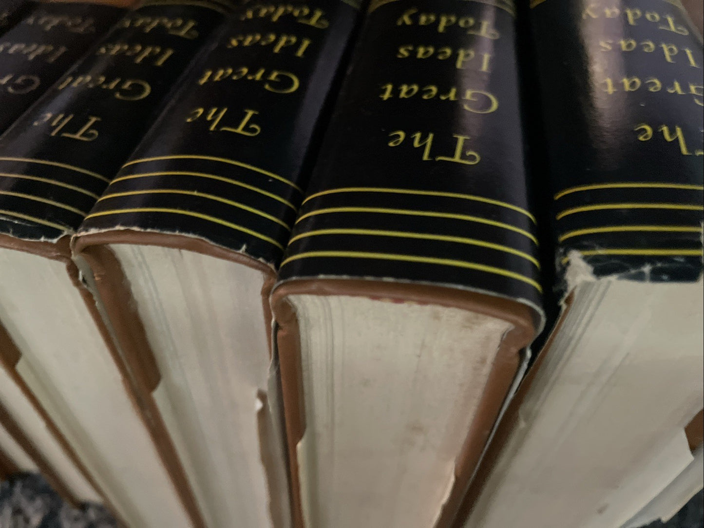 The Great Ideas Today Set Of 9 68-69 72 To 77 1984 Encyclopedia Britannica HC