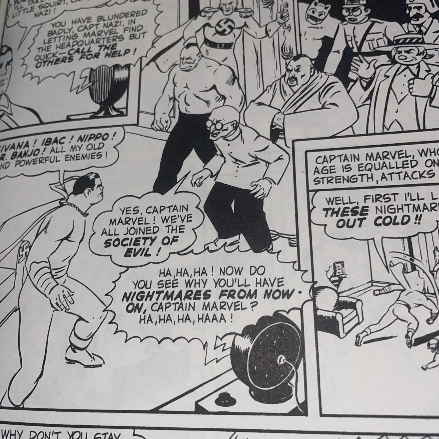 Shazam! From The 40's To The 70's Hardcover Book 1977 DC Comics Dust Jacket