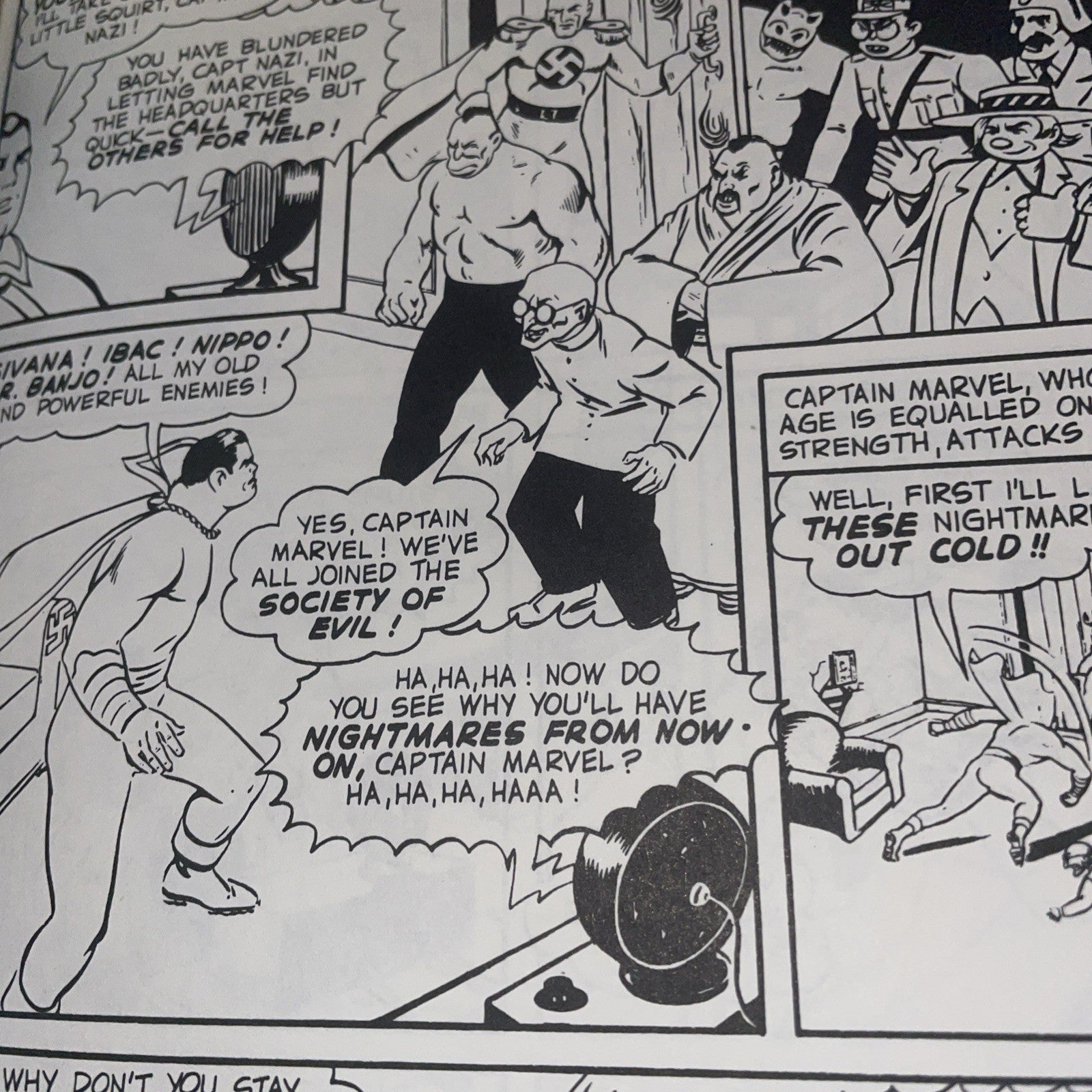 Shazam! From The 40's To The 70's Hardcover Book 1977 DC Comics Dust Jacket