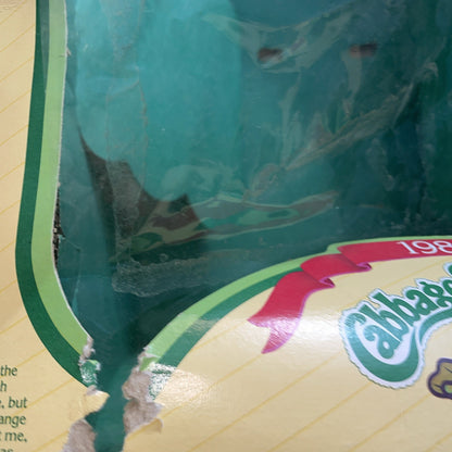 Vintage 1985 Coleco cabbage patch kids Girl With Pigtails doll W/Papers/box/tag