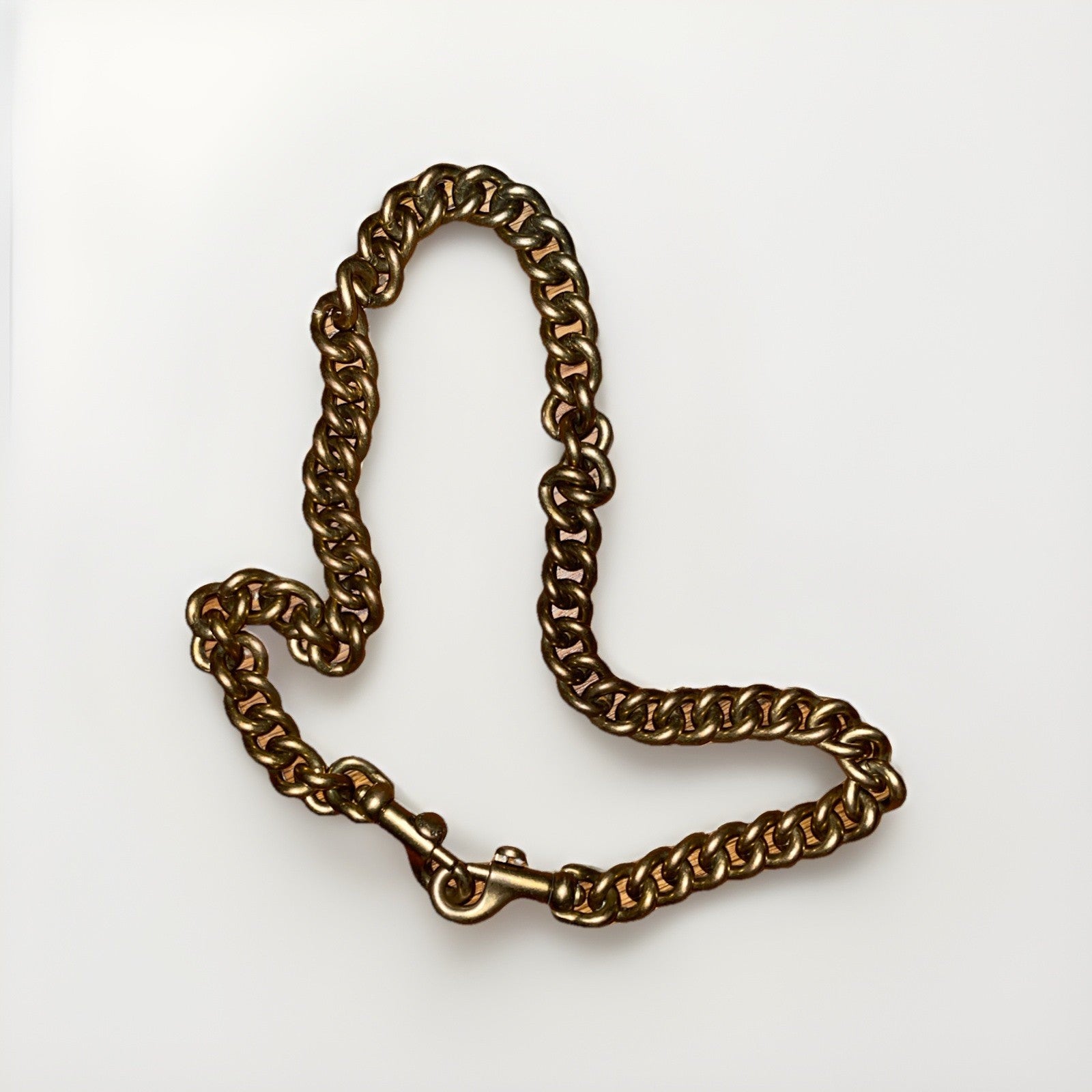 Coach CHUNKY CHAIN STRAP Gold Gently Used BAG HANDLE For Purses Free Shipping!