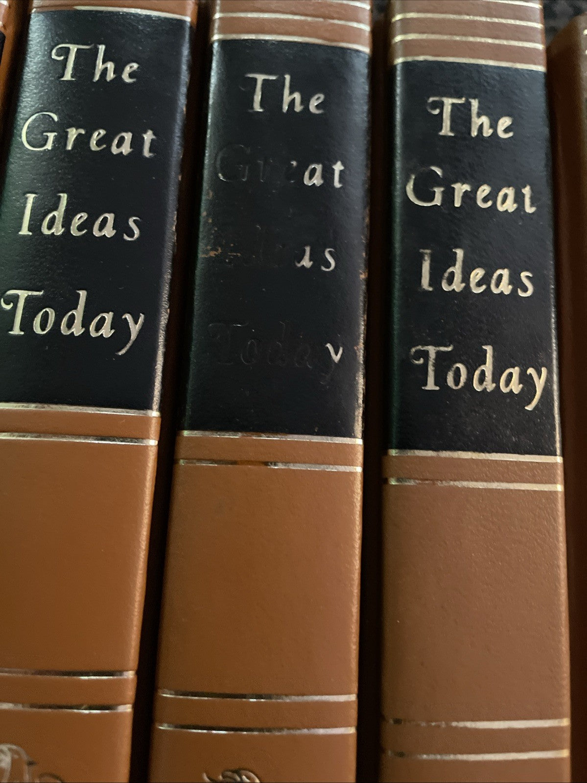 The Great Ideas Today Set Of 9 68-69 72 To 77 1984 Encyclopedia Britannica HC