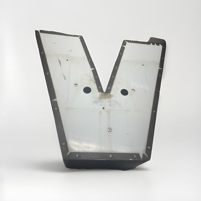 Commercial Marquee Letter Orange V Sign 16 Inch Possible To Light Lights Not In