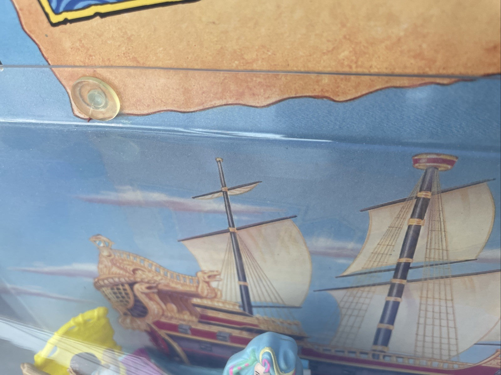 Vintage 1991 McDonald's Hook Happy Meal Toy Store RARE Display Complete Disney