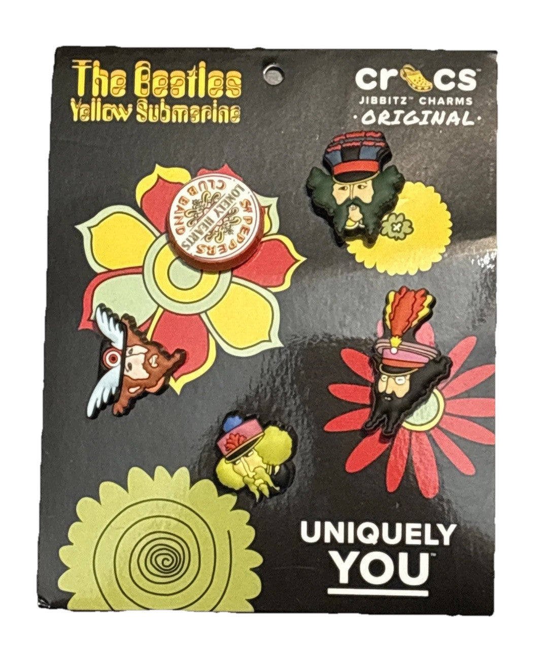 The Beatles Yellow Submarine Authentic Jibbitz Shoe Charm for Crocs New