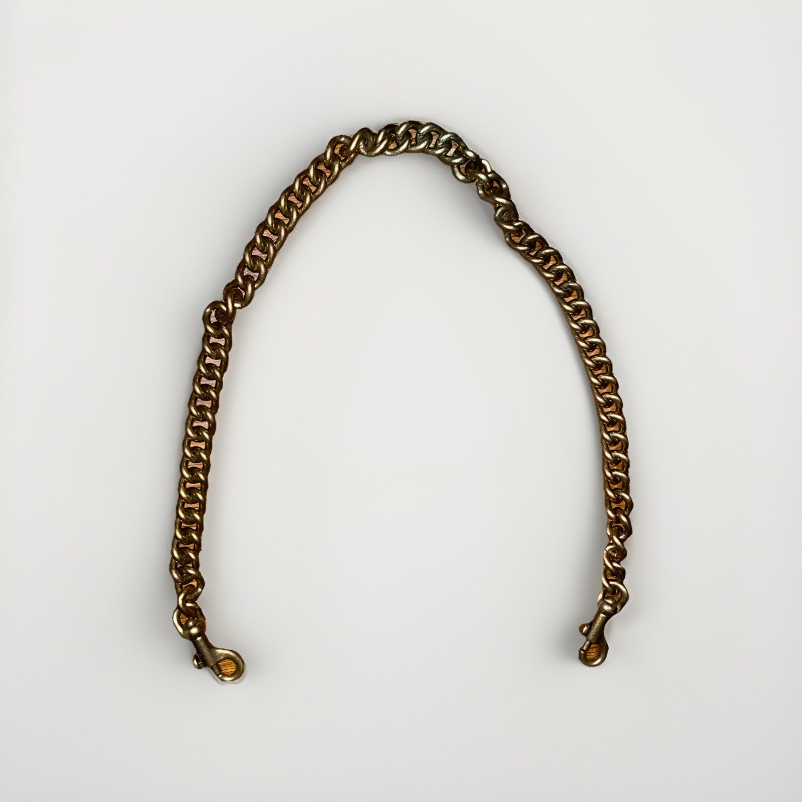 Coach CHUNKY CHAIN STRAP Gold Gently Used BAG HANDLE For Purses Free Shipping!