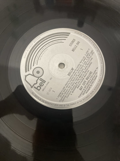 SIGNED BAY CITY ROLLERS VINYL Signed By All Five Band Members Free Shipping