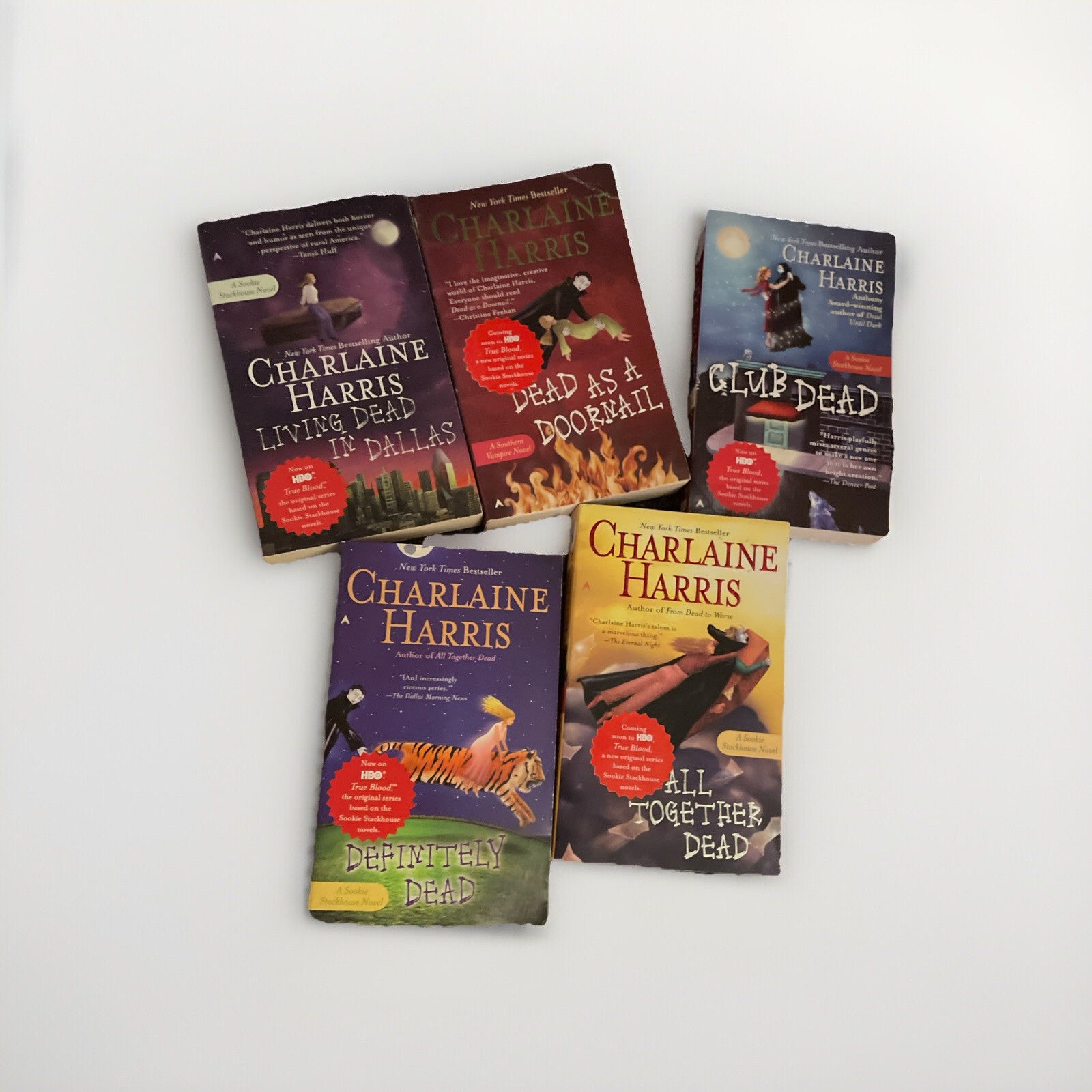 Mixed Lot Hardcover Soft of 13 Sookie Stackhouse books Mystery Charlaine Harris