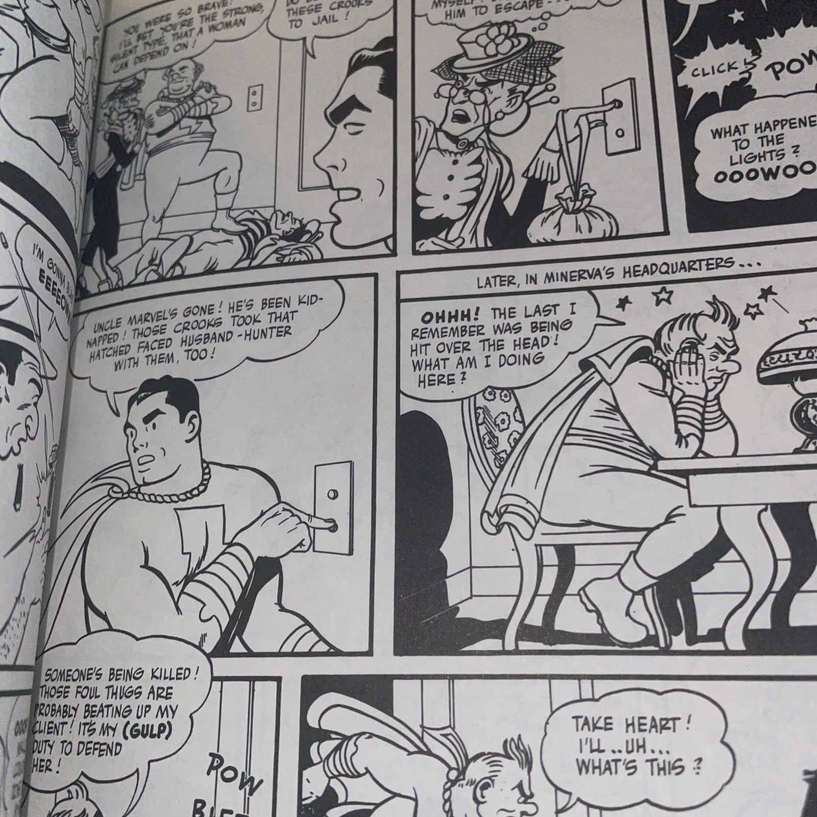 Shazam! From The 40's To The 70's Hardcover Book 1977 DC Comics Dust Jacket