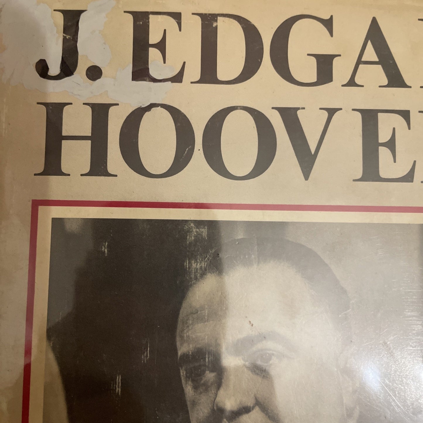 J EDGAR HOOVER THE MAN IN HIS TIME; by de TOLEDANO; FBI HISTORY (1973) Hc Dj