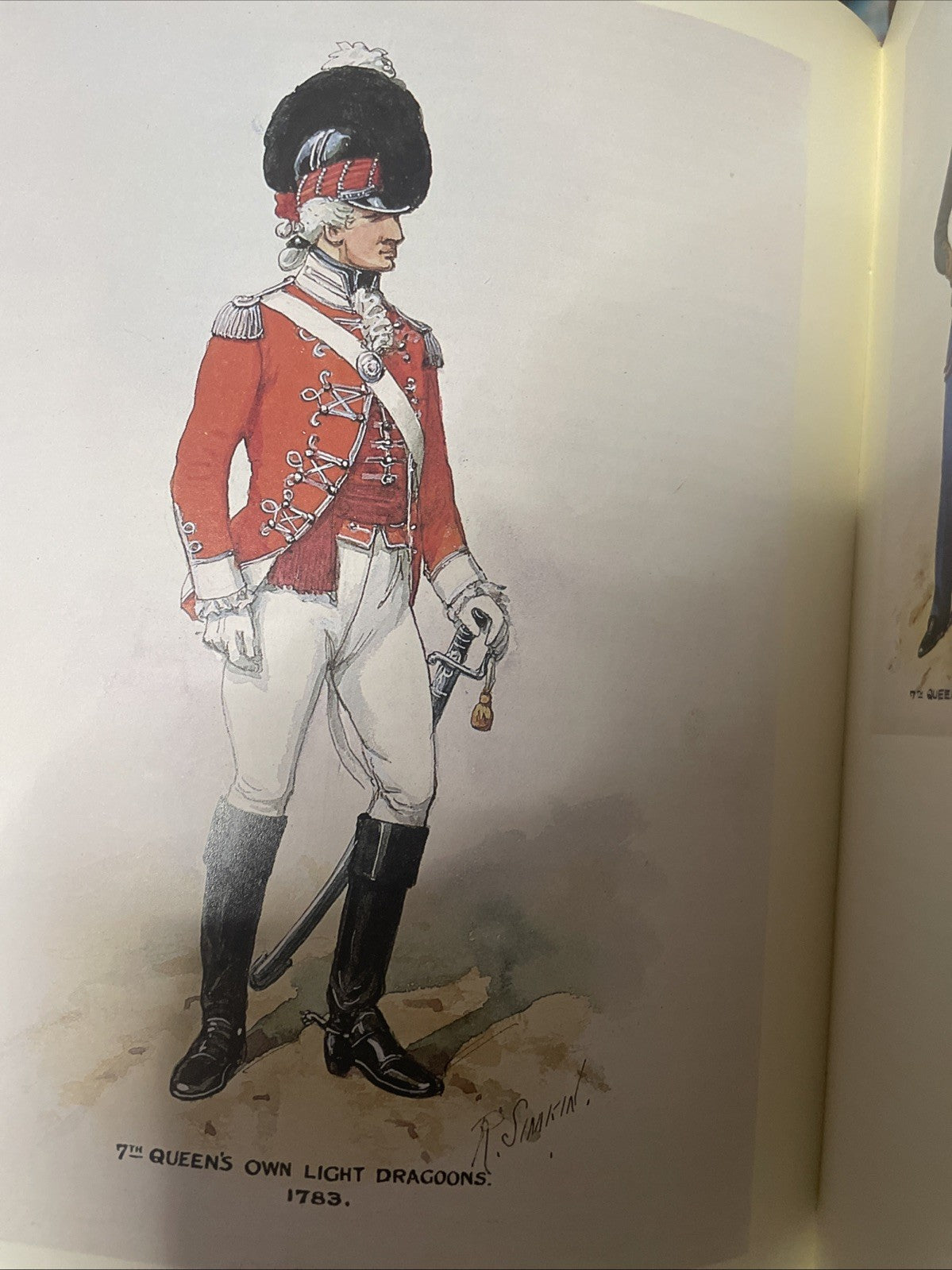 Uniforms of the British Army: The Cavalry Regiments by Richard Simkin W Y Carman