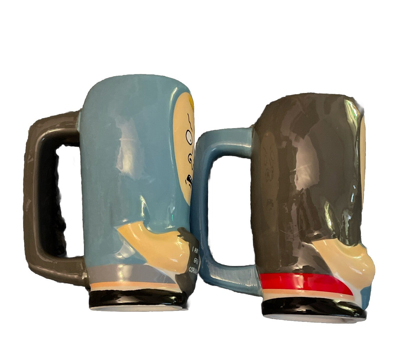 New Zak Beavis and Butthead Valentines Day Coffee Mug Set Of 2 Cup 340ml 5 Inch