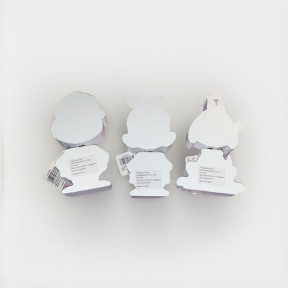 Dr. Seuss Grinch & Max Cindy Who Christmas Wood Bobble Head Lot NEW Decoration 3