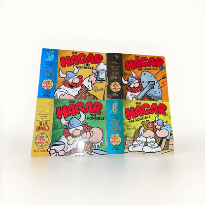 Hagar the Horrible The Epic Chronicles 4 Volumes: Titan Books  1974 Through 1980
