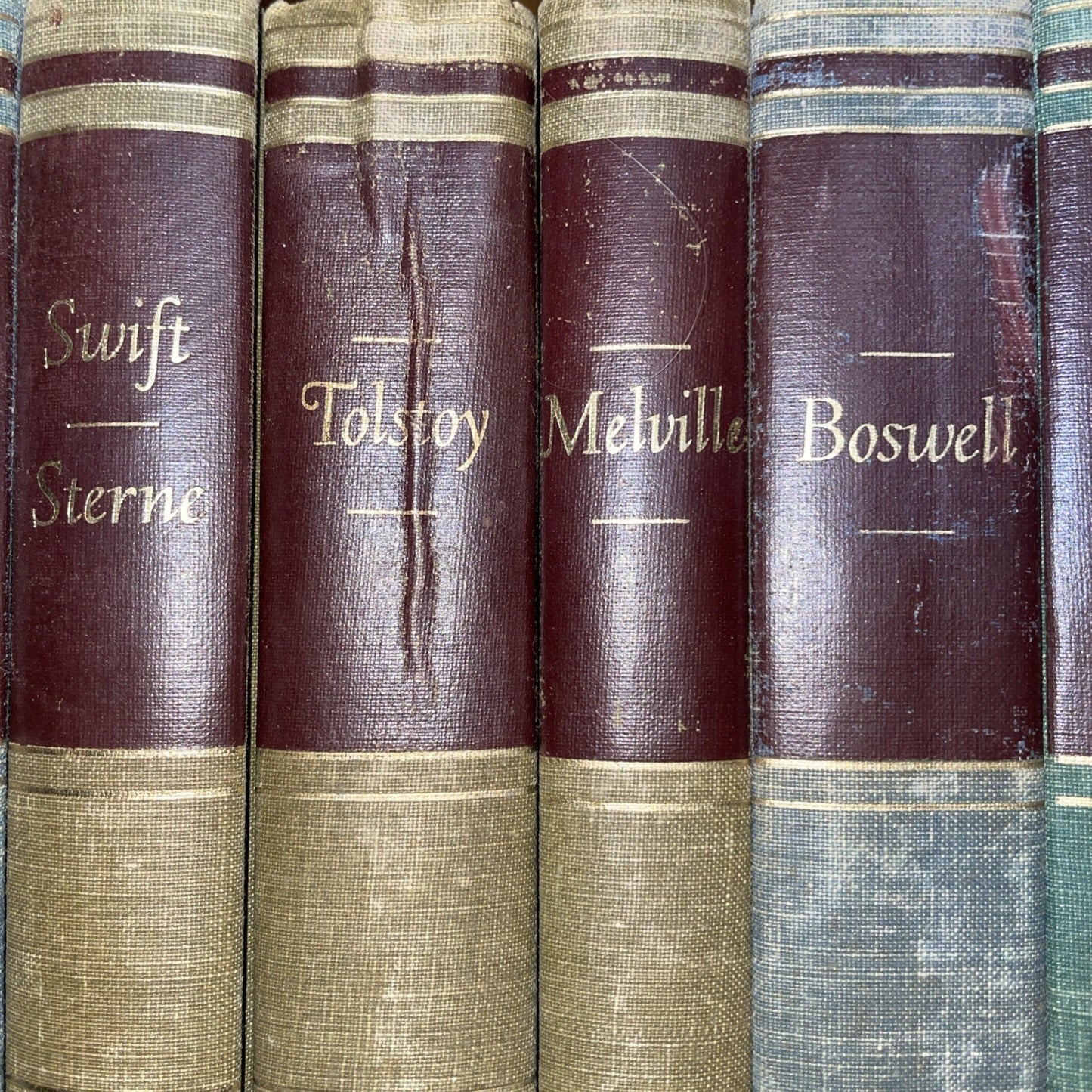 Lot of 18 GREAT BOOKS OF THE WESTERN WORLD Britannica-Published 1952 Hardcover