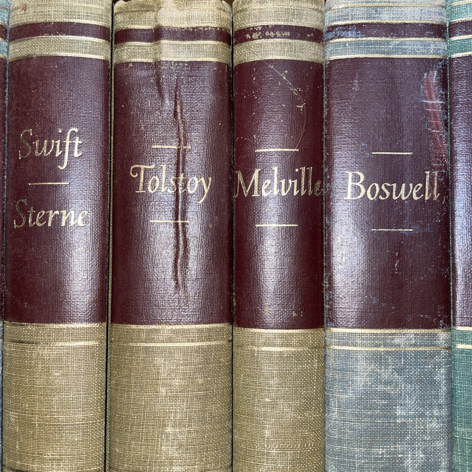 Lot of 18 GREAT BOOKS OF THE WESTERN WORLD Britannica-Published 1952 Hardcover