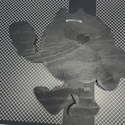 Pac-Man Style Characters Wall Art Pair – Arcade Game Room Display – Unique Set