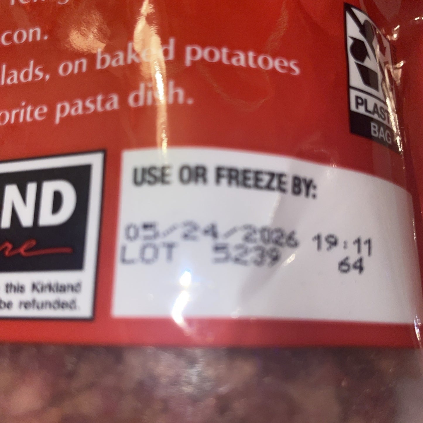Kirkland Signature, Hardwood Smoked Bacon Crumbles, 20 Oz Free Shipping