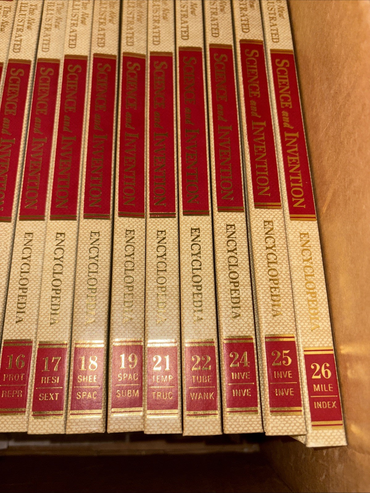 The Illustrated Science & Invention Encyclopedia 23 Vol Set an 2 Sup Incomplete