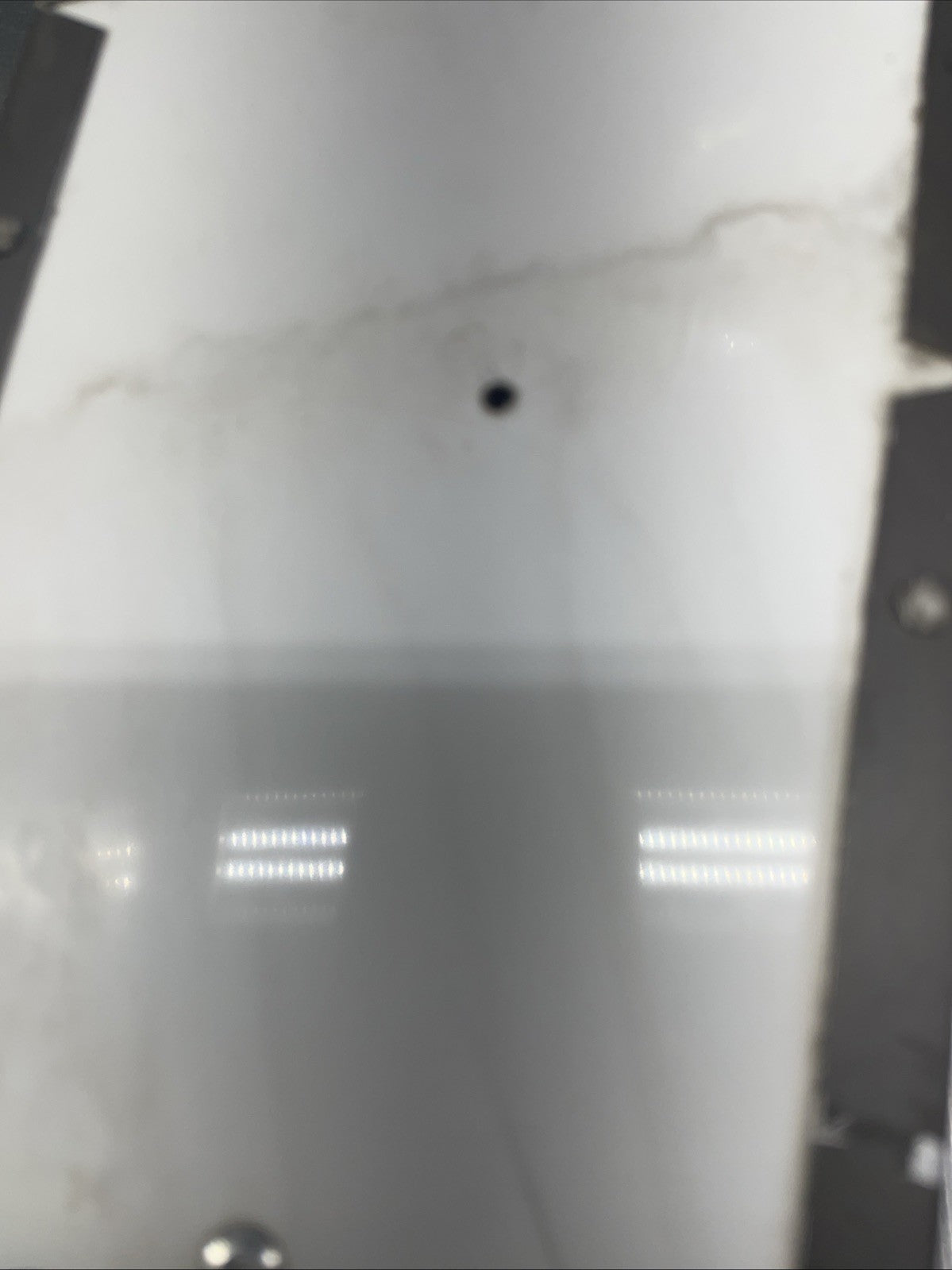 Commercial Marquee Letter Orange V Sign 16 Inch Possible To Light Lights Not In