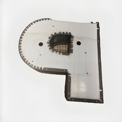 Commercial Marquee Letter Orange P Sign 16 Inch Possible To Light Lights Not In