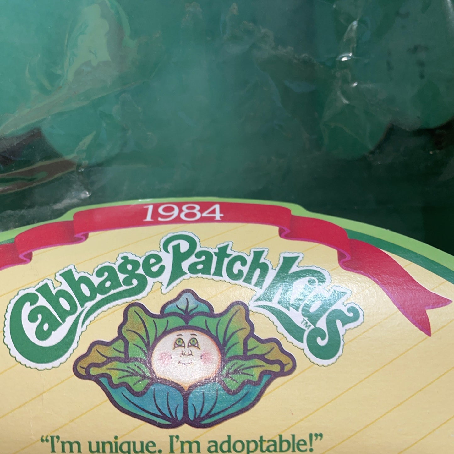 Vintage 1985 Coleco cabbage patch kids Girl With Pigtails doll W/Papers/box/tag