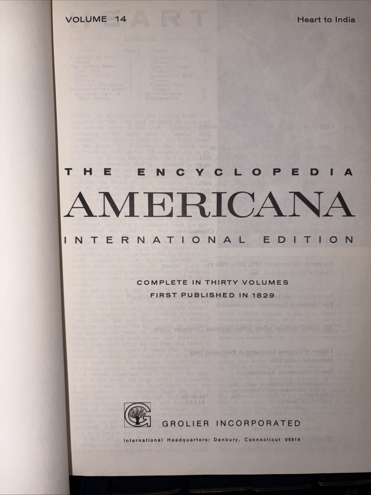 THE ENCYCLOPEDIA AMERICANA 1982 EDITION 14 Volumes Starter Set Incomplete C Pics