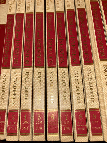 The Illustrated Science & Invention Encyclopedia 23 Vol Set an 2 Sup Incomplete