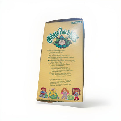 Vintage 1985 Coleco cabbage patch kids Girl With Pigtails doll W/Papers/box/tag