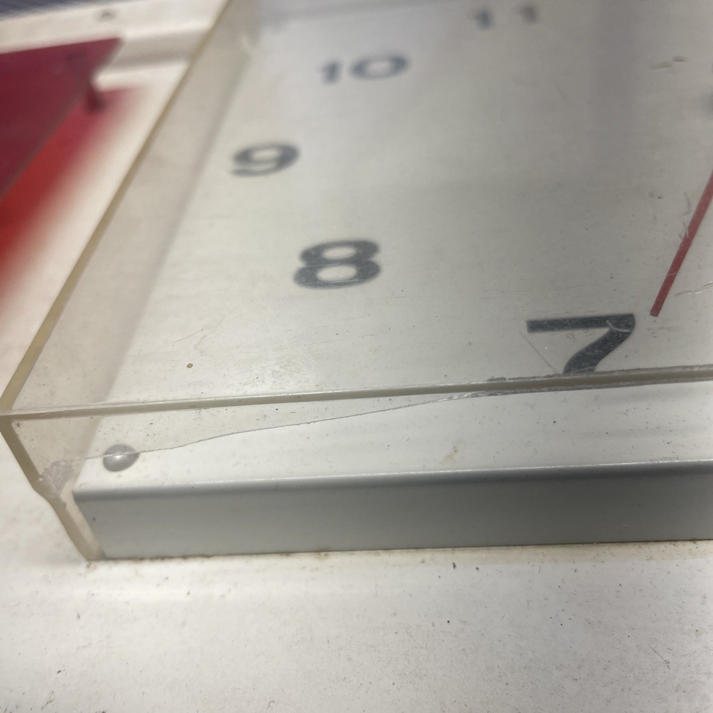 Vintage Miller Lite Lighted Bar Wall Mancave Clock 1962 Light Not Working🍺