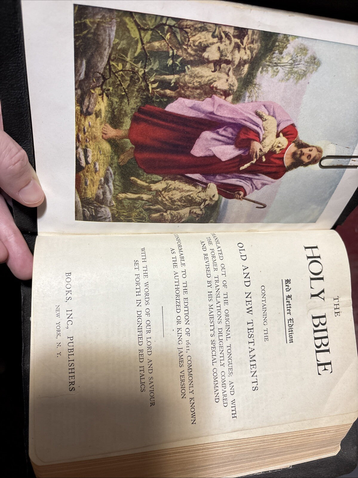 Holy Bible Red Letter Edition