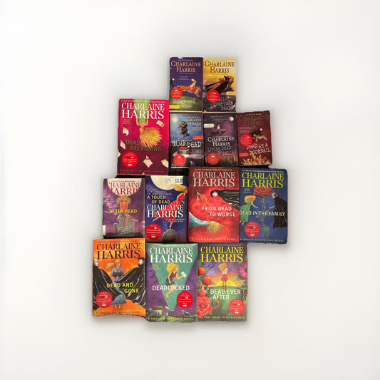 Mixed Lot Hardcover Soft of 13 Sookie Stackhouse books Mystery Charlaine Harris