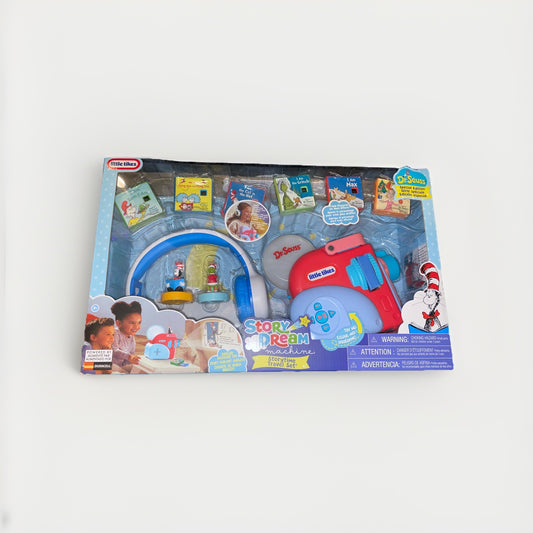 BRAND NEW LITTLE TIKES DR SEUSS STORY DREAM MACHINE STORY TIME slight scratch