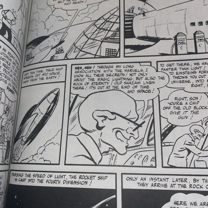 Shazam! From The 40's To The 70's Hardcover Book 1977 DC Comics Dust Jacket