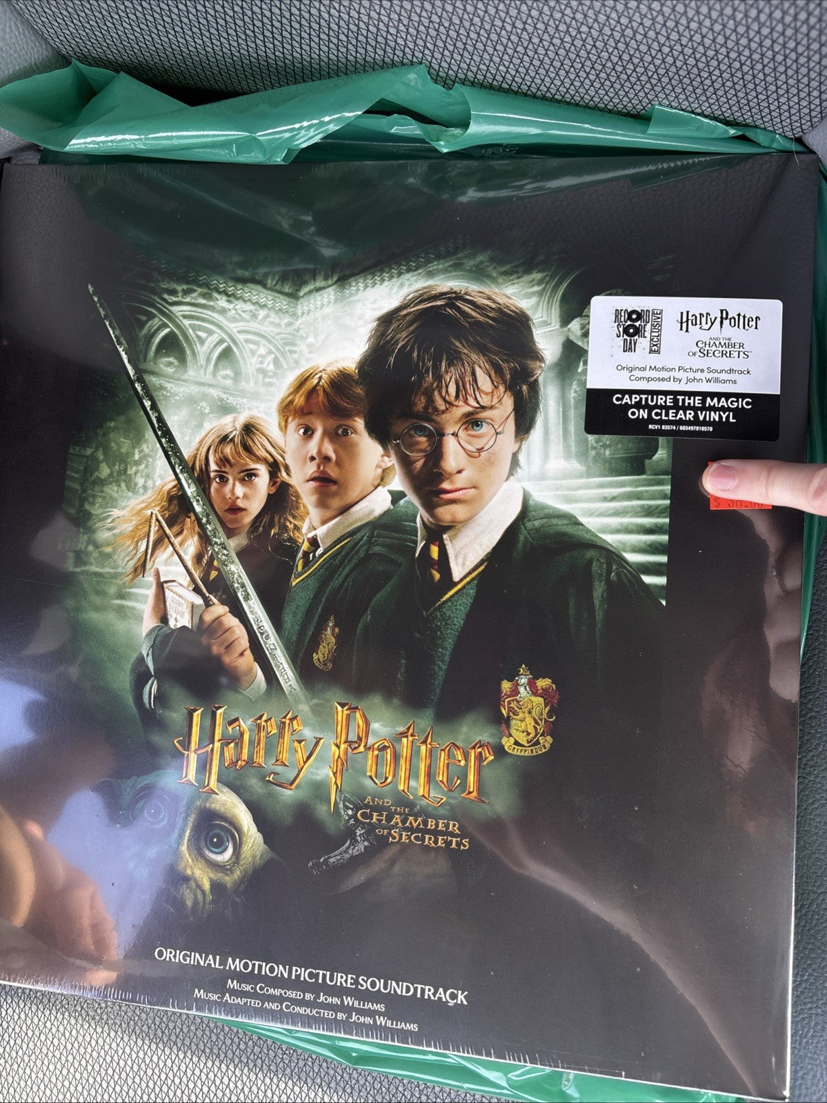 Harry Potter & The Chamber Of Secrets OST RSD 2025 Limited Clear Vinyl Edition