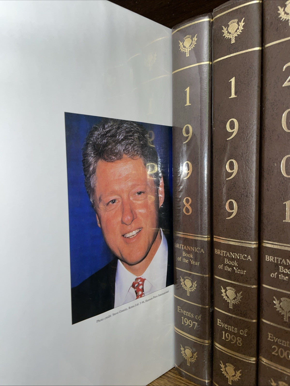 Encyclopedia Britannica Book of the Year Set Of 47 1950-2005 8 Missing 2 Sealed