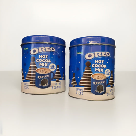 Frankford Oreo Hot Cocoa Made With Real Oreo Cookies! Mix 6 Oz Tin 2 Pack New